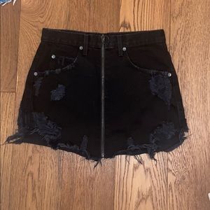 Carmar jean skirt